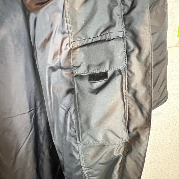 LL Bean Down Puffer Long Jacket Women's PXL Black Parka Detachable Hood - Picture 8 of 14